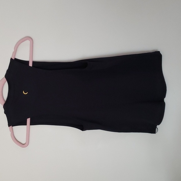 Zyia black and gold tank top, uplift, women's size XS, super soft, cozy. - Picture 6 of 6